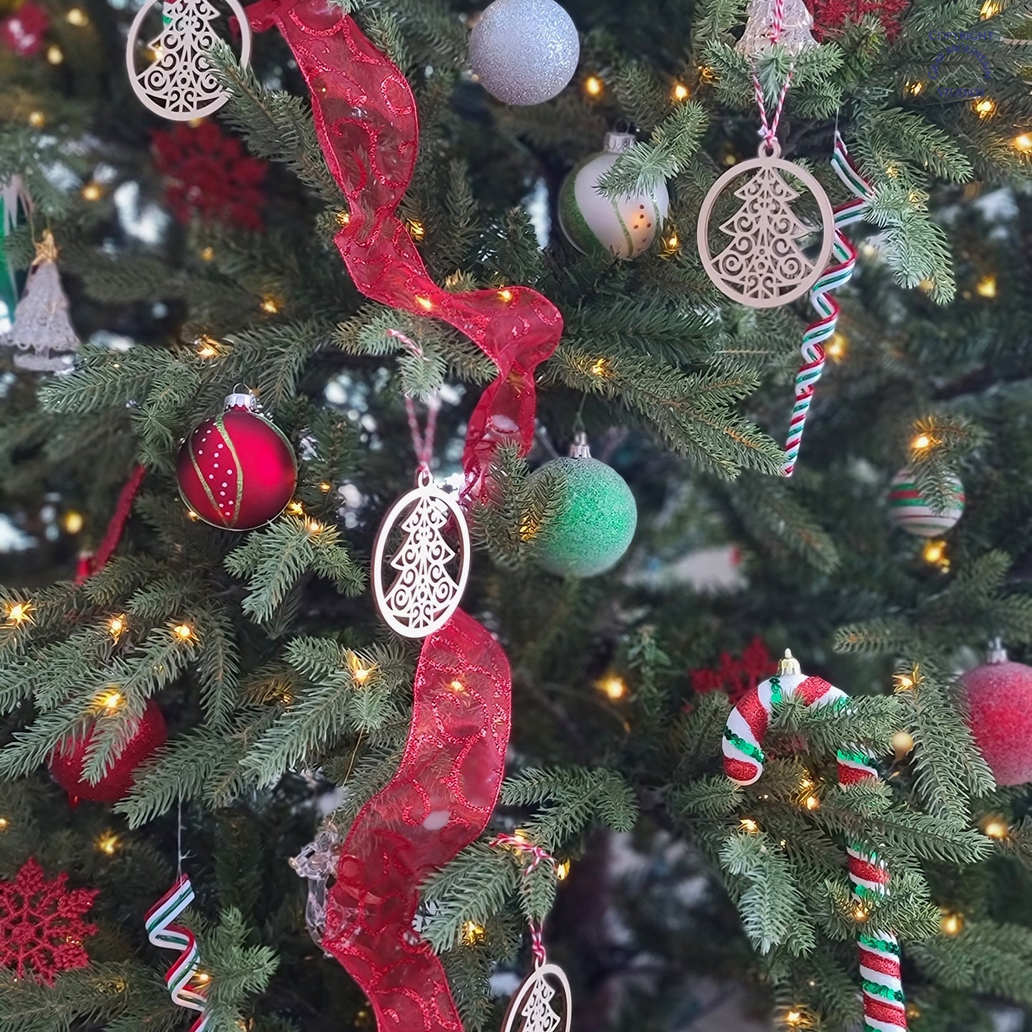 Ornate Christmas Tree Ornament