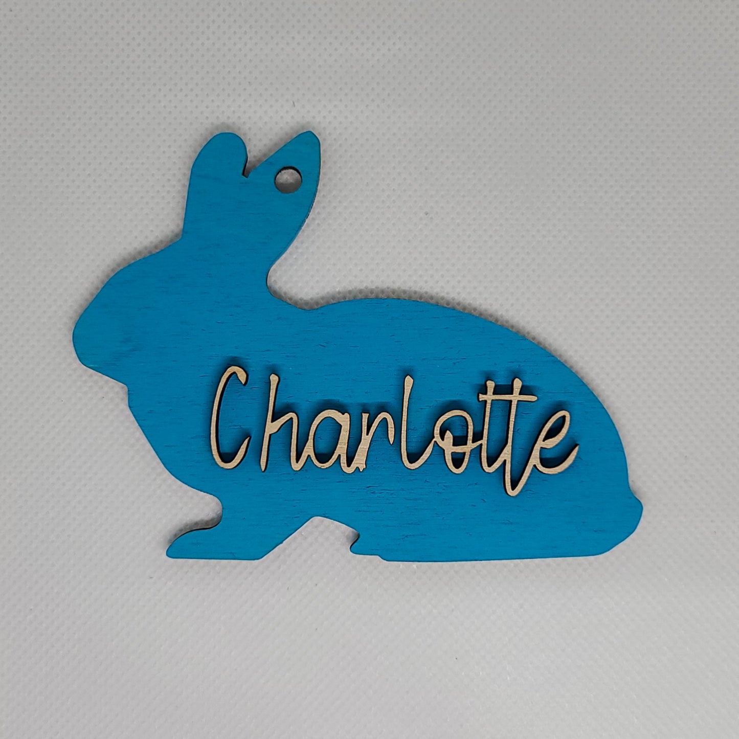 Personalized Bunny Tag
