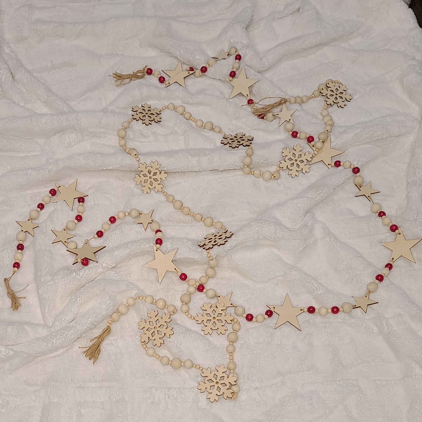 Handcrafted Wooden Garland