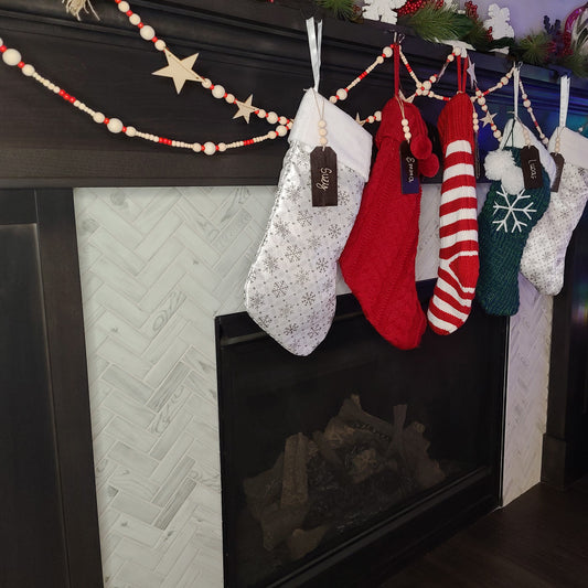 Handcrafted Wooden Garland