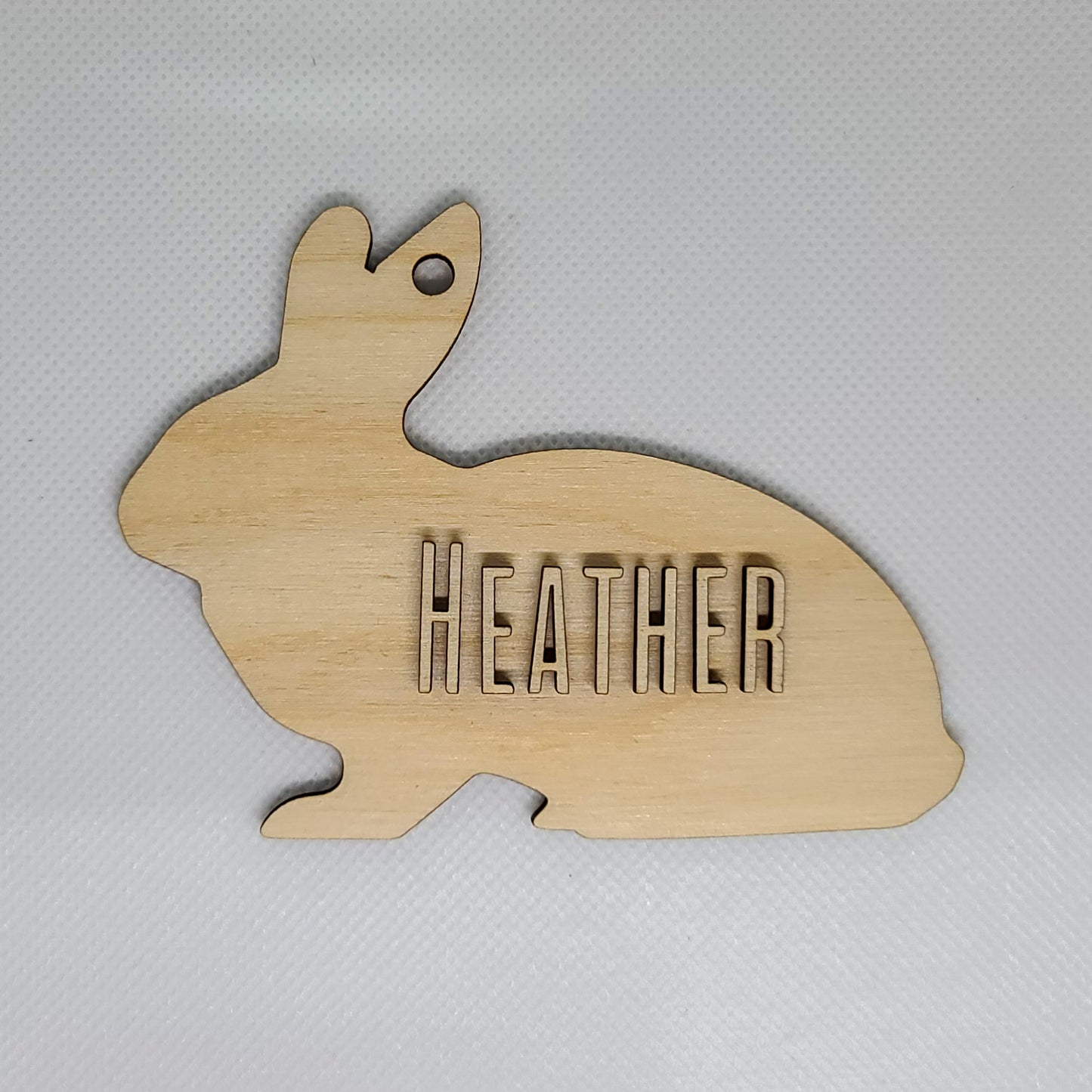 Personalized Bunny Tag