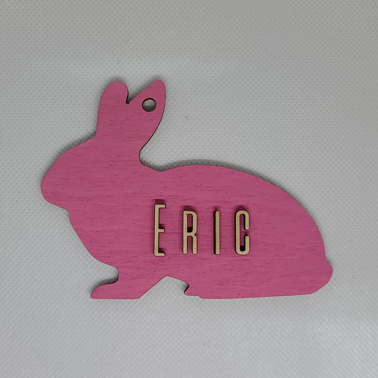 Personalized Bunny Tag