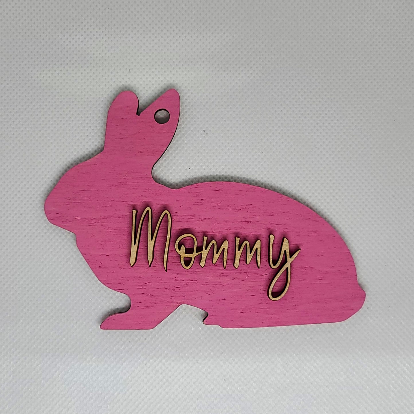 Personalized Bunny Tag