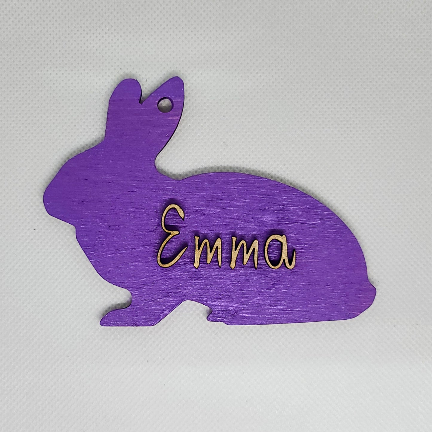 Personalized Bunny Tag
