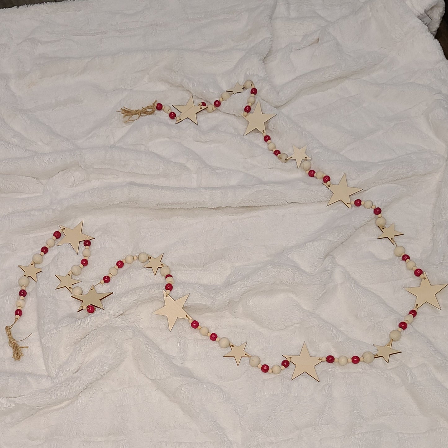 Handcrafted Wooden Garland