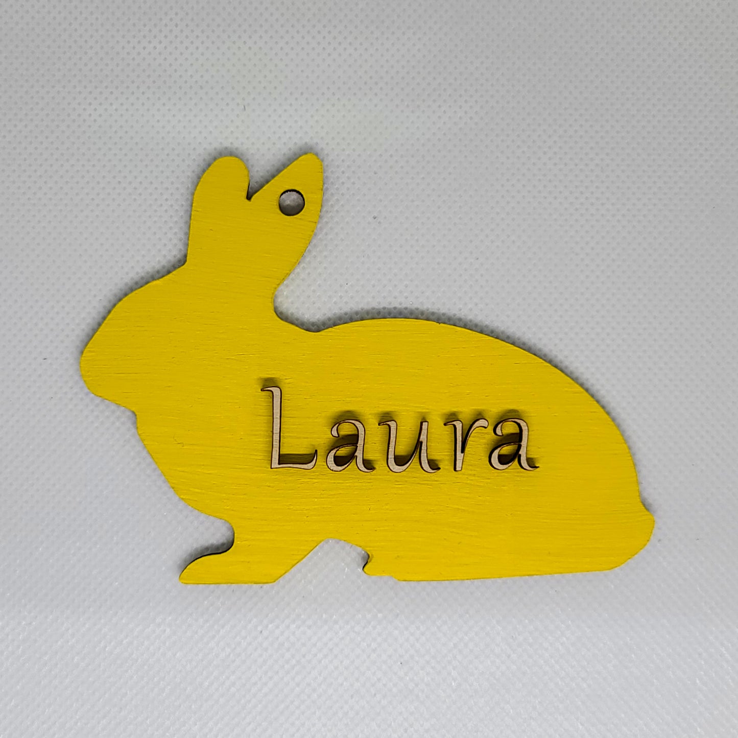 Personalized Bunny Tag