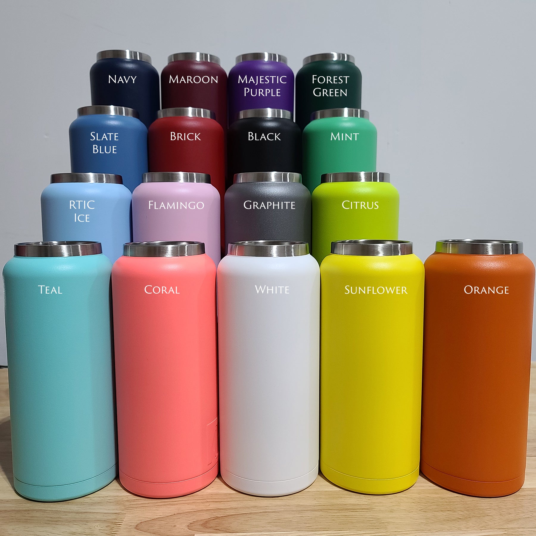 Custom Lilac Color Stainless Steel Insulated Drink Bottle with